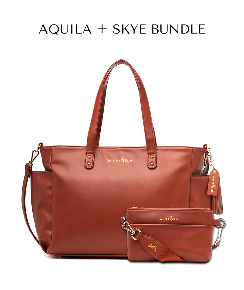 Aquila Tote Bag - Terracotta