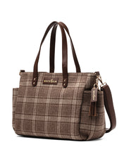 Aquila Tote Bag - Uptown Check Wool