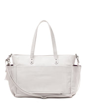 Aquila Tote Bag - Pearl White Croc