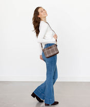 Ara Convertible Crossbody Clutch - Uptown Check Wool