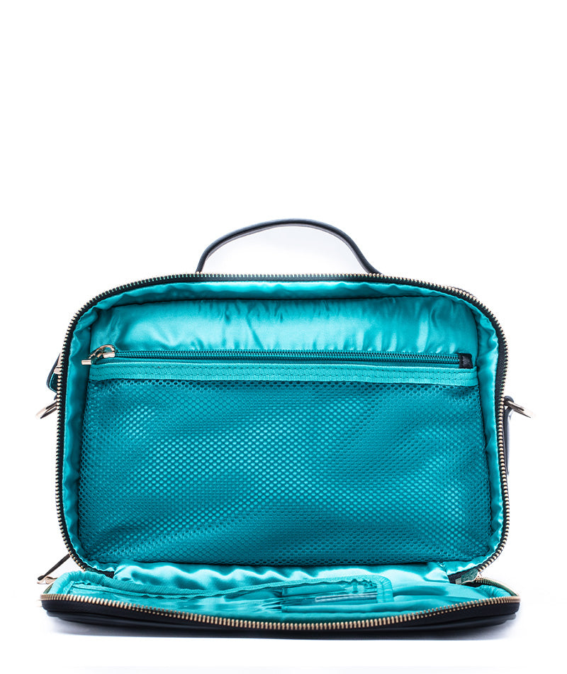 Aven Travel Train Case - Black