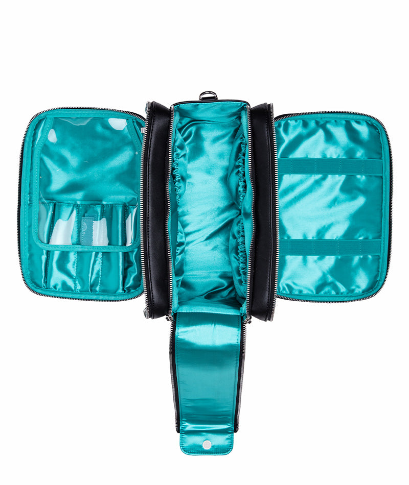 Aven Travel Train Case - Black