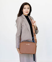 Aven Travel Train Case - Caramel
