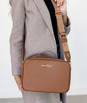 Aven Travel Train Case - Caramel