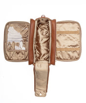 Aven Travel Train Case - Caramel