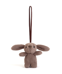 Plush Bag Charm - Emmy the Bunny - Taupe