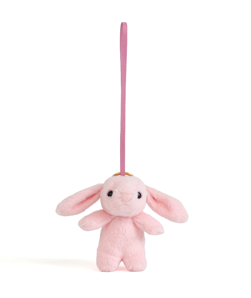WhiteElm_BagCharm_Bunny_Pink_Front.png