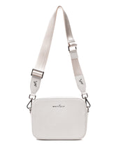 Bexley Crossbody Bag - Pearl White Croc