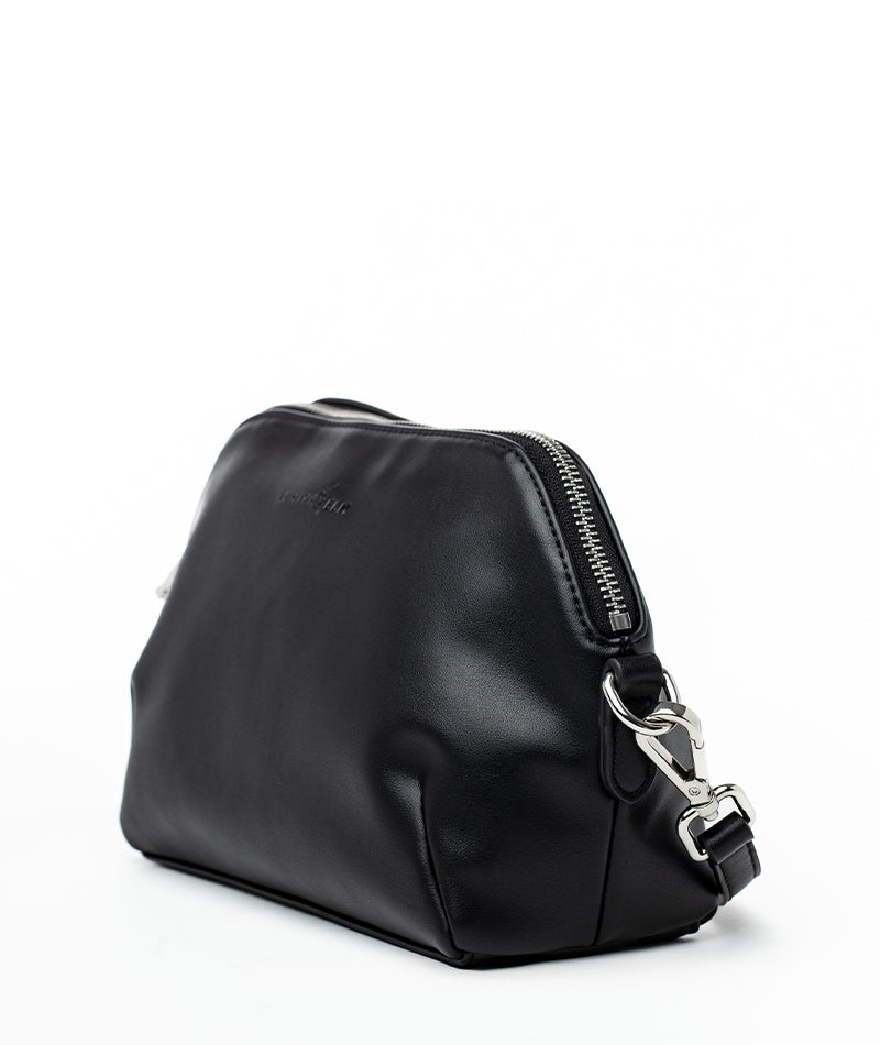 Rosette Crossbody - Black