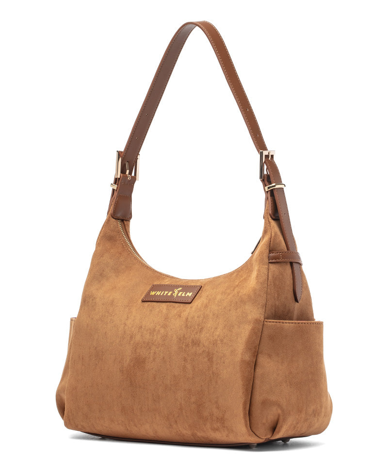 Camille Hobo - Honey Vegan Suede