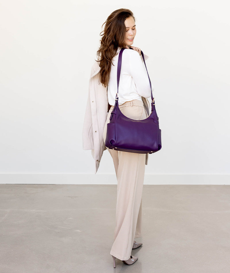 Camille Hobo - Plum