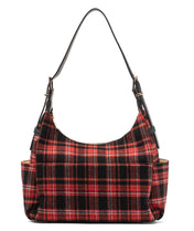 Camille Hobo - Tartan Rouge Wool