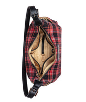 Camille Hobo - Tartan Rouge Wool - [Outlet Final Sale]
