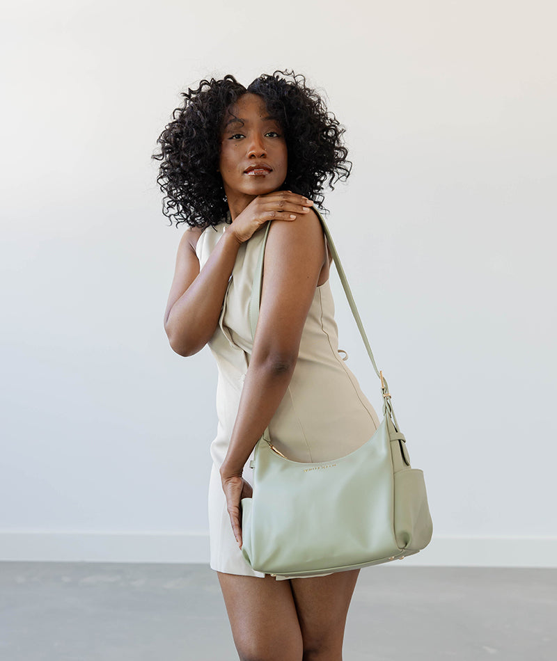 Camille Hobo - Sage Green