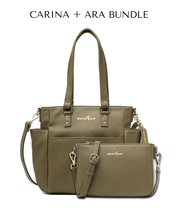 Carina Tote Bag - Olive - [OUTLET RETIRED FINAL SALE]