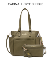 Carina Tote Bag - Olive - [OUTLET RETIRED FINAL SALE]