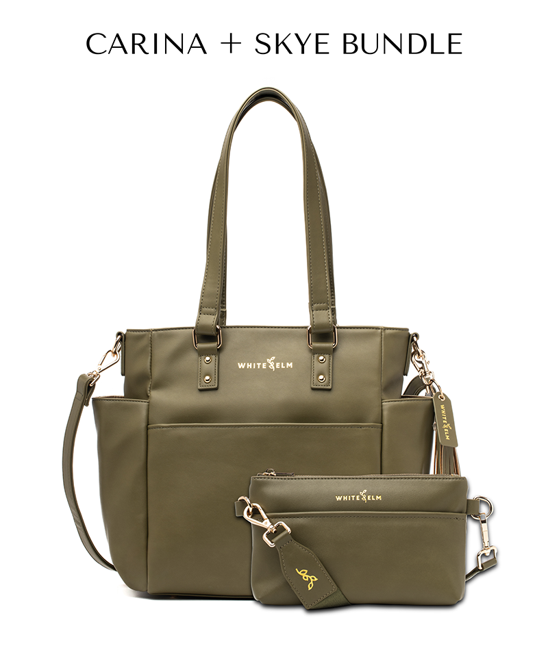 Carina Tote Bag - Olive