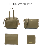 Carina Tote Bag - Olive - [OUTLET RETIRED FINAL SALE]