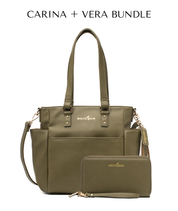 Carina Tote Bag - Olive - [OUTLET RETIRED FINAL SALE]
