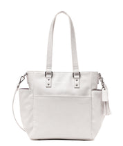 Carina Tote Bag - Pearl White Croc - [OUTLET RETIRED FINAL SALE]