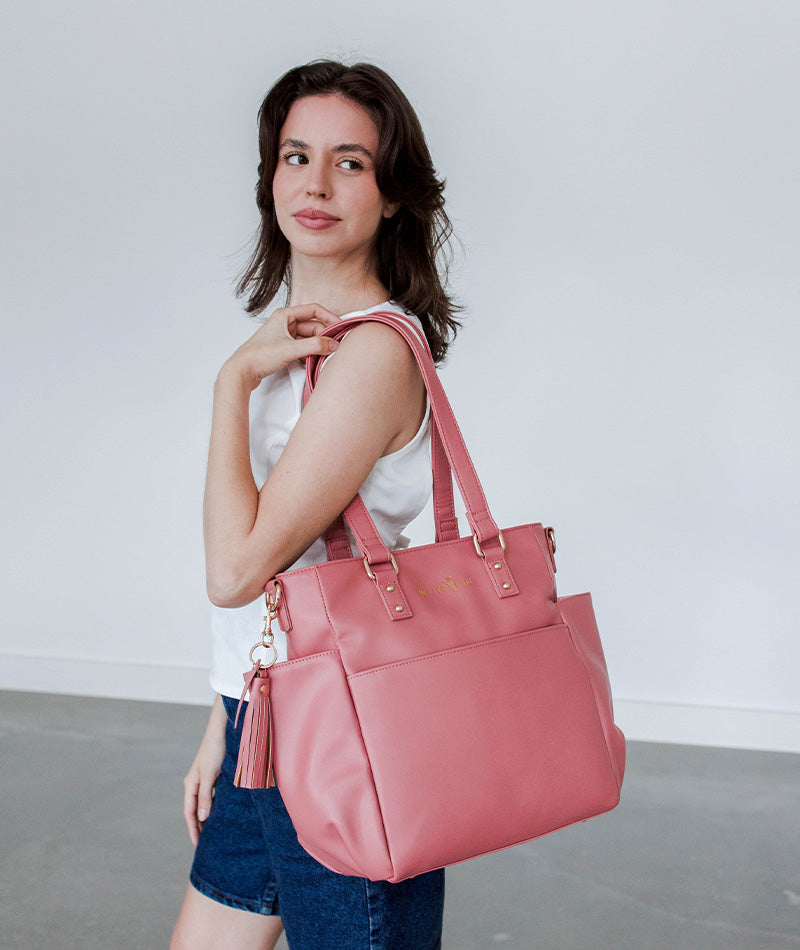 Carina Tote Bag - Peony