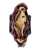 Carina Tote Bag - Tartan Rouge Wool