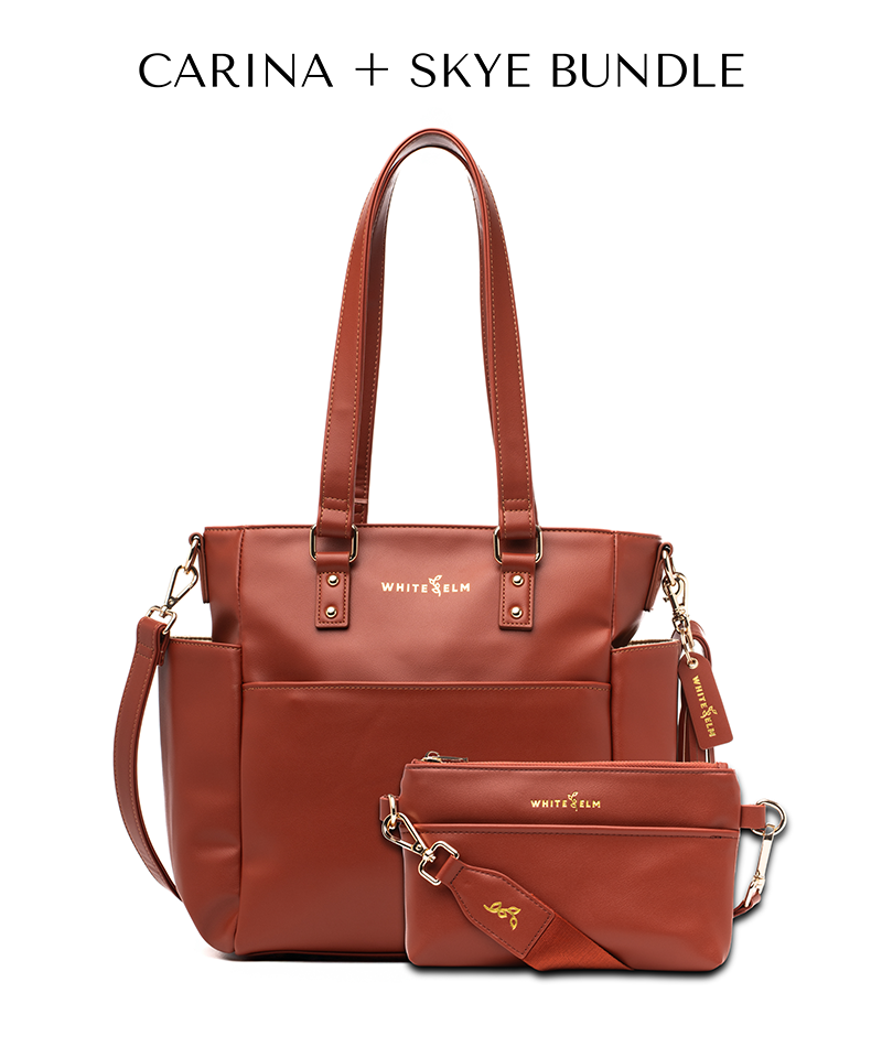 Carina Tote Bag - Terracotta