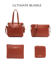 Carina Tote Bag - Terracotta - [OUTLET FINAL SALE]