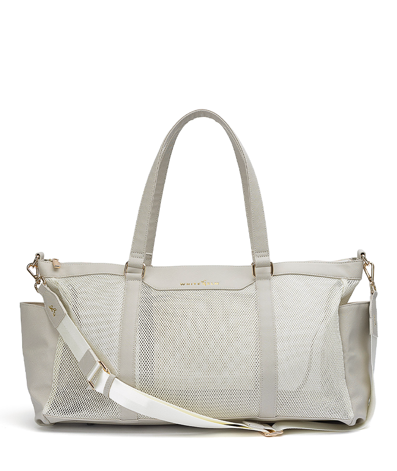 Carmen Mesh Tote - Oat