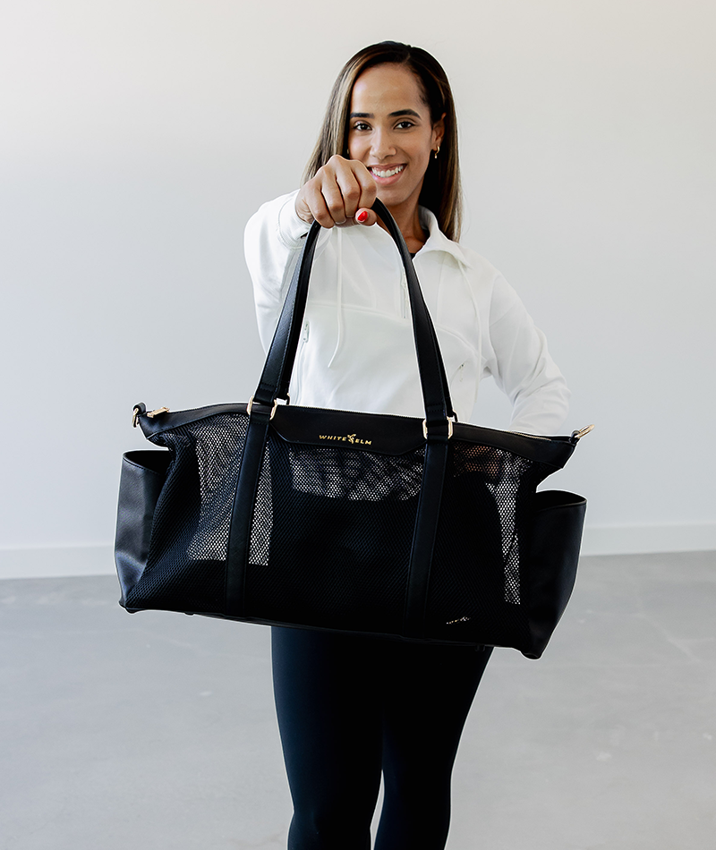Carmen Mesh Tote - Black