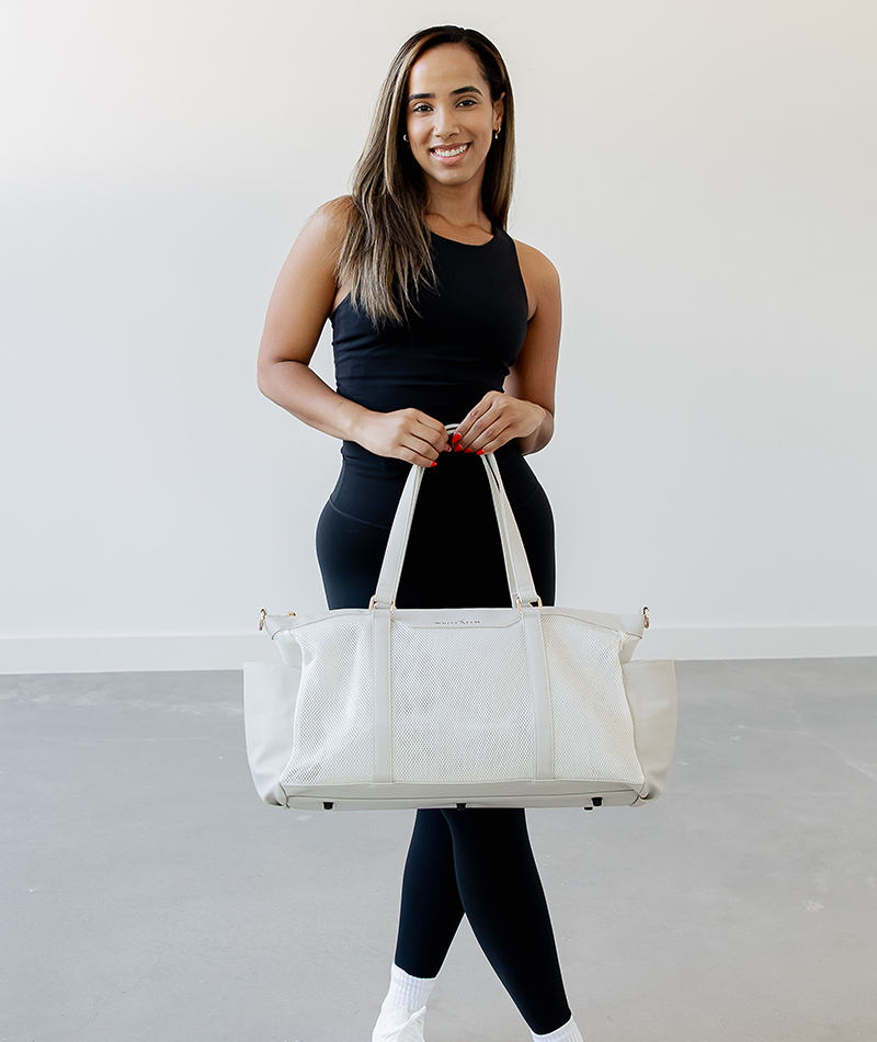 Carmen Mesh Tote - Oat