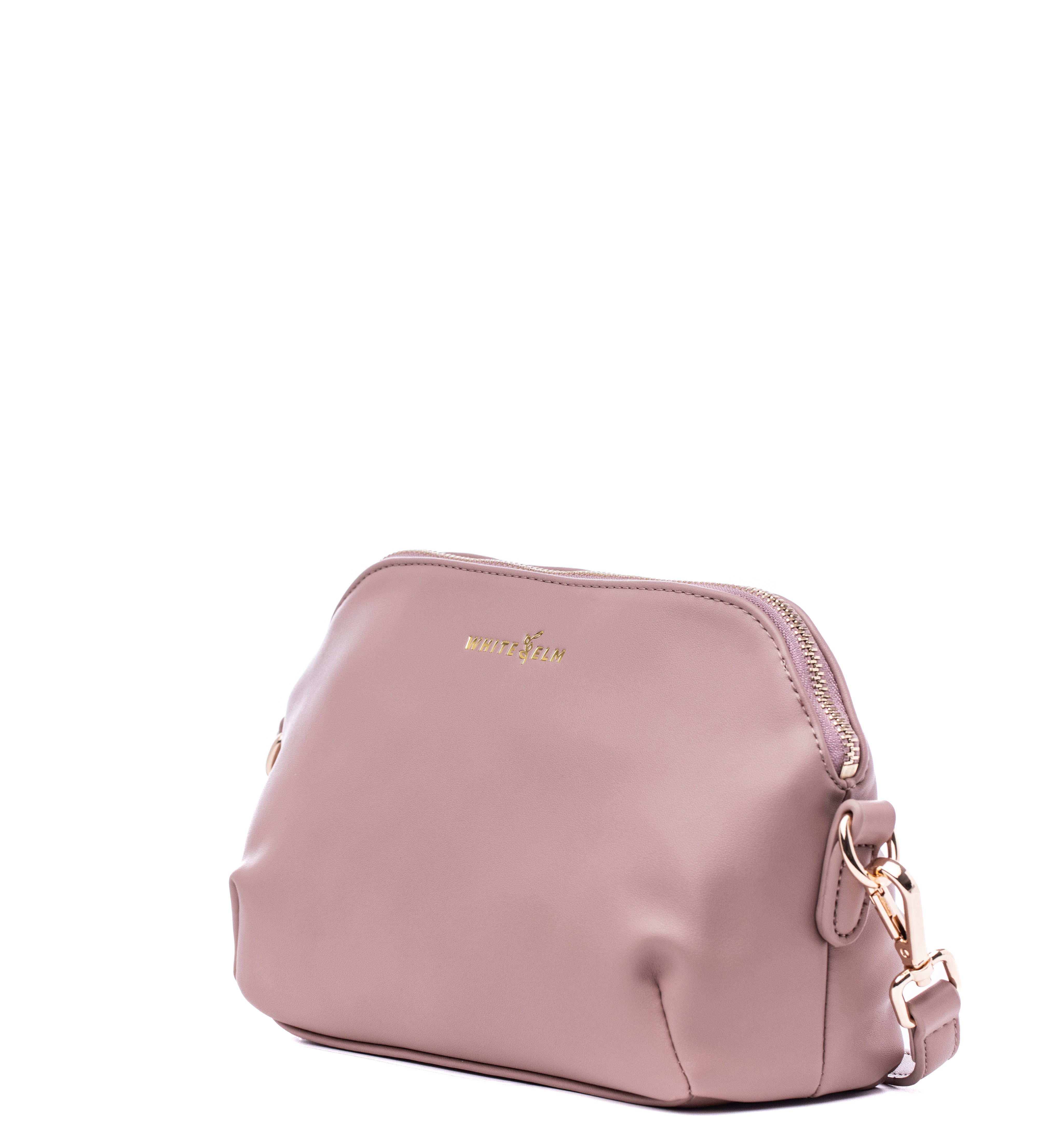 Rosette Crossbody - Dusty Rose