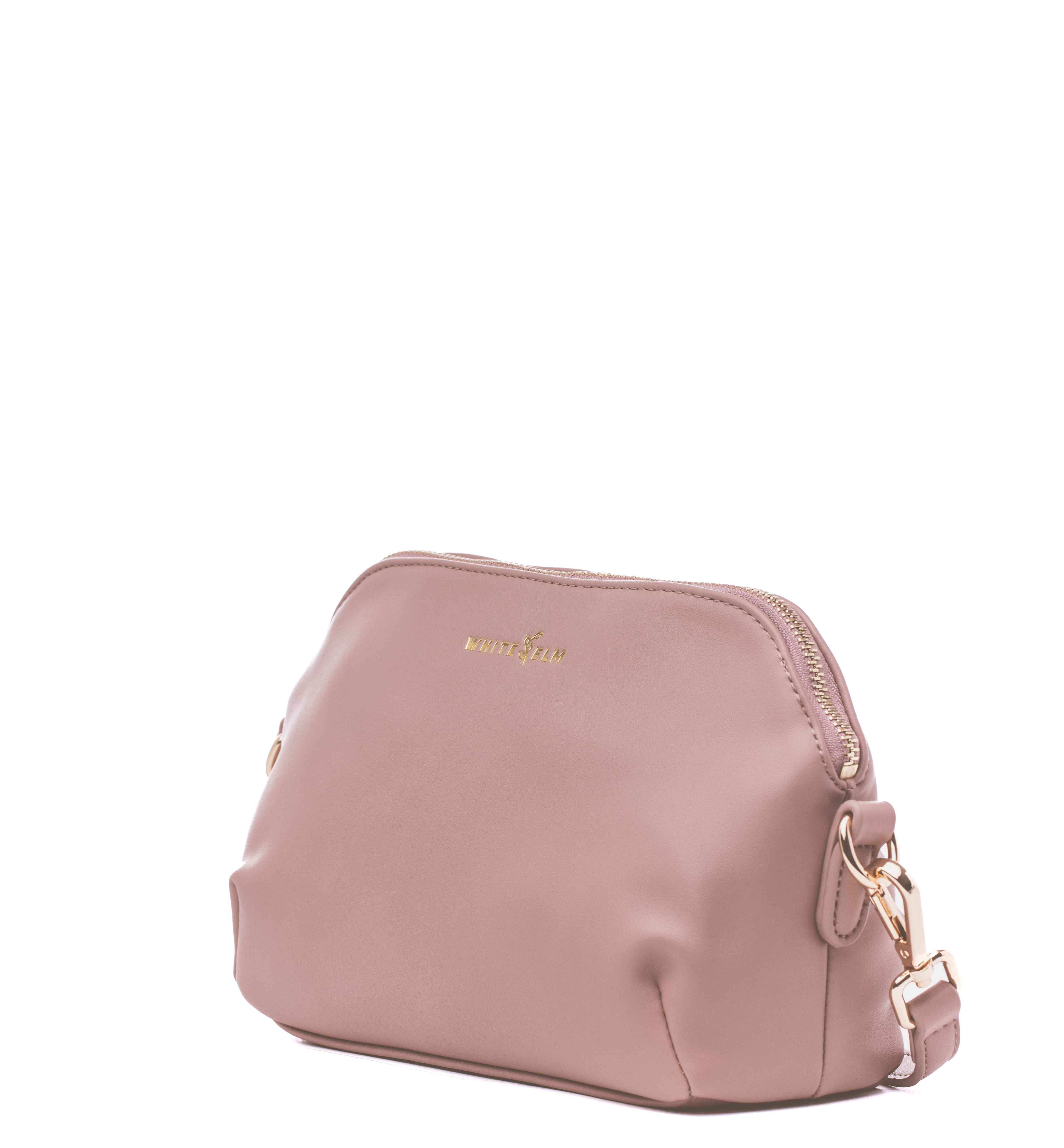 Rosette Crossbody - Dusty Rose