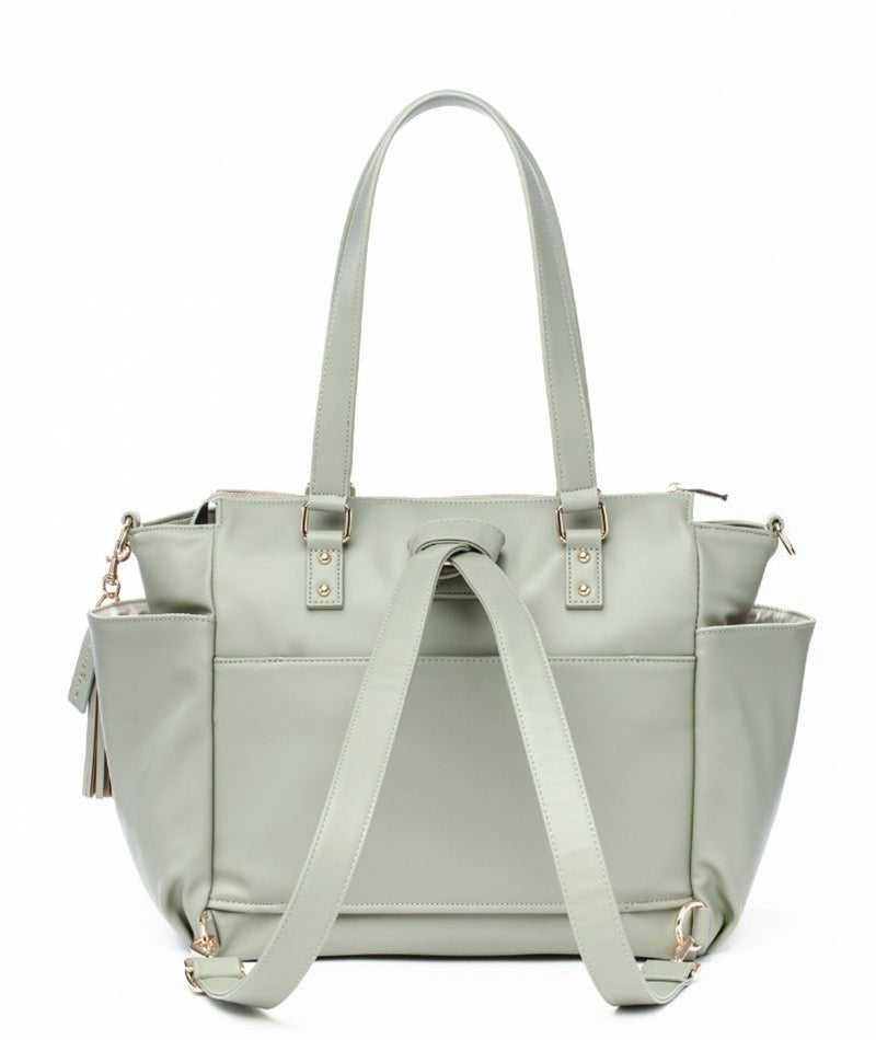 Gemini Convertible Backpack - Sage Green