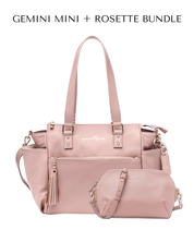 Gemini Mini Convertible Backpack - Dusty Rose