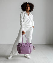 Gemini Mini Convertible Backpack - Heather Purple