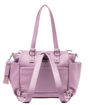 Gemini Mini Convertible Backpack - Heather Purple