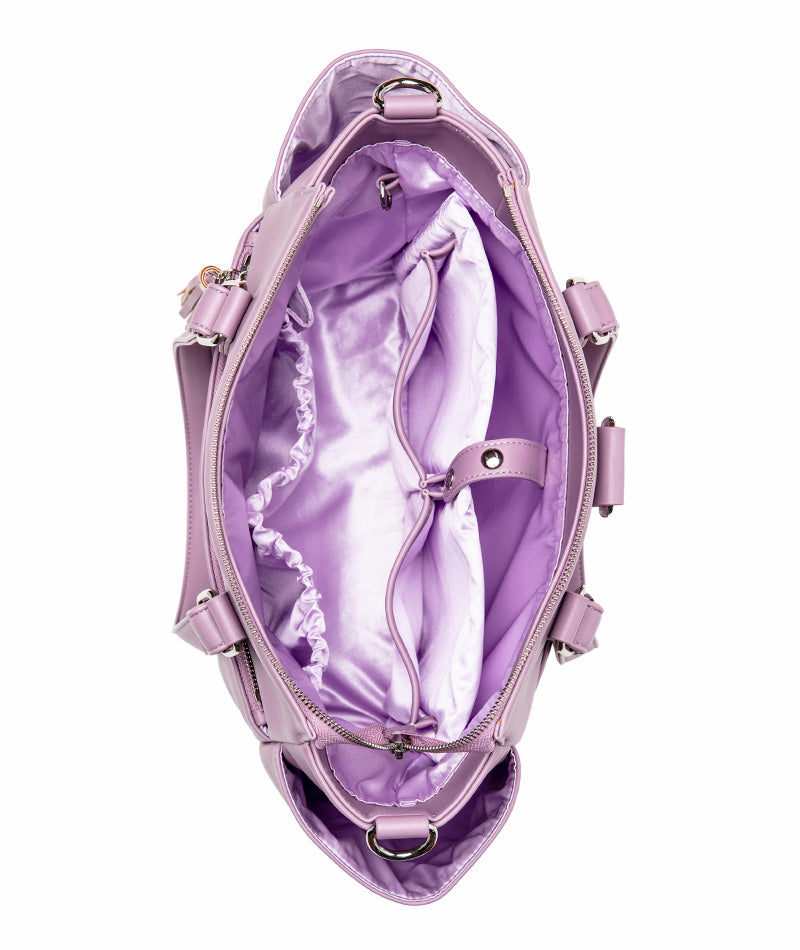 Gemini Mini Convertible Backpack - Heather Purple