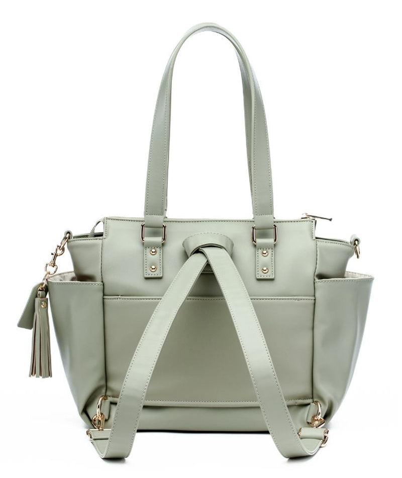 Gemini Mini Convertible Backpack - Sage Green - [PRE-ORDER]