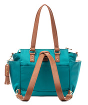 Gemini Mini Convertible Backpack - Cabo Teal Nylon