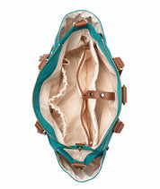 Gemini Mini Convertible Backpack - Cabo Teal Nylon  - [OUTLET RETIRED FINAL SALE]