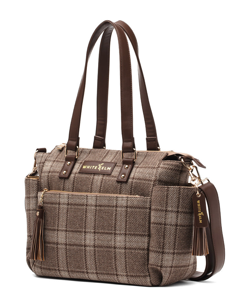 Gemini Mini Convertible Backpack - Uptown Check Wool