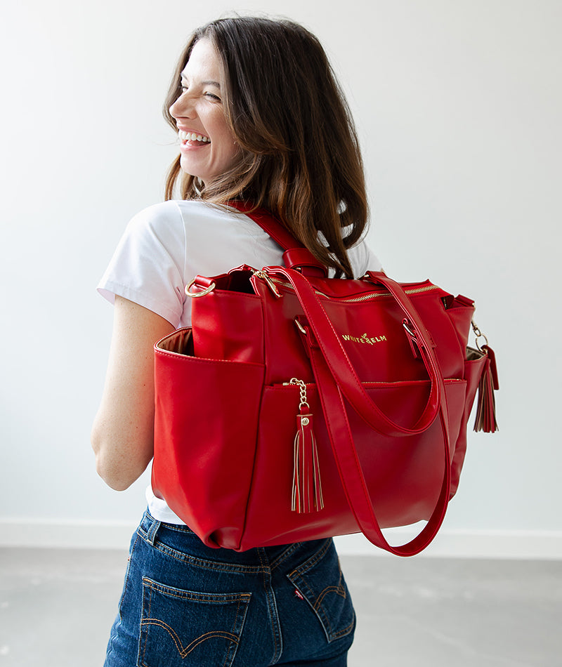 Gemini Convertible Backpack - Red Crimson - [PRE-ORDER]