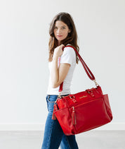 Gemini Convertible Backpack - Red Crimson - [PRE-ORDER]