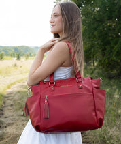 Gemini Convertible Backpack - Red Crimson - [PRE-ORDER]
