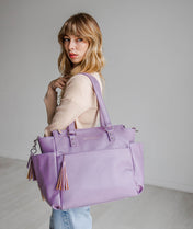 Gemini Convertible Backpack - Heather Purple
