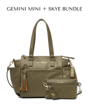 Gemini Mini Convertible Backpack - Olive