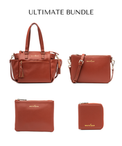 Gemini Mini Convertible Backpack - Terracotta