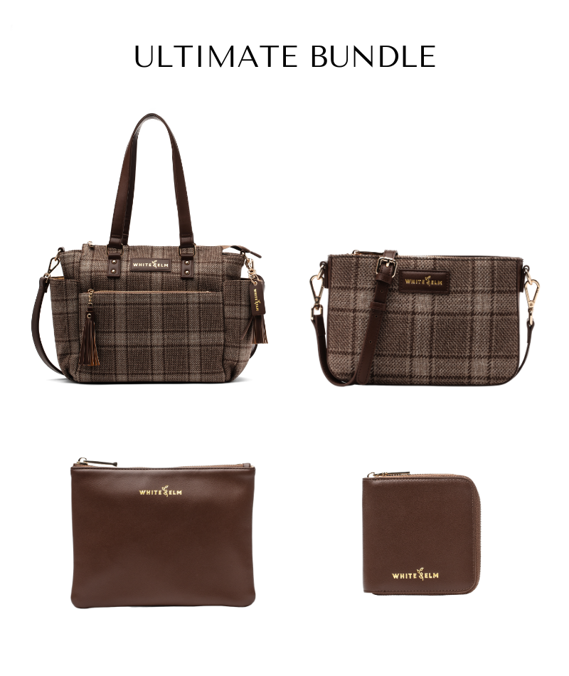 Gemini Mini Convertible Backpack - Uptown Check Wool
