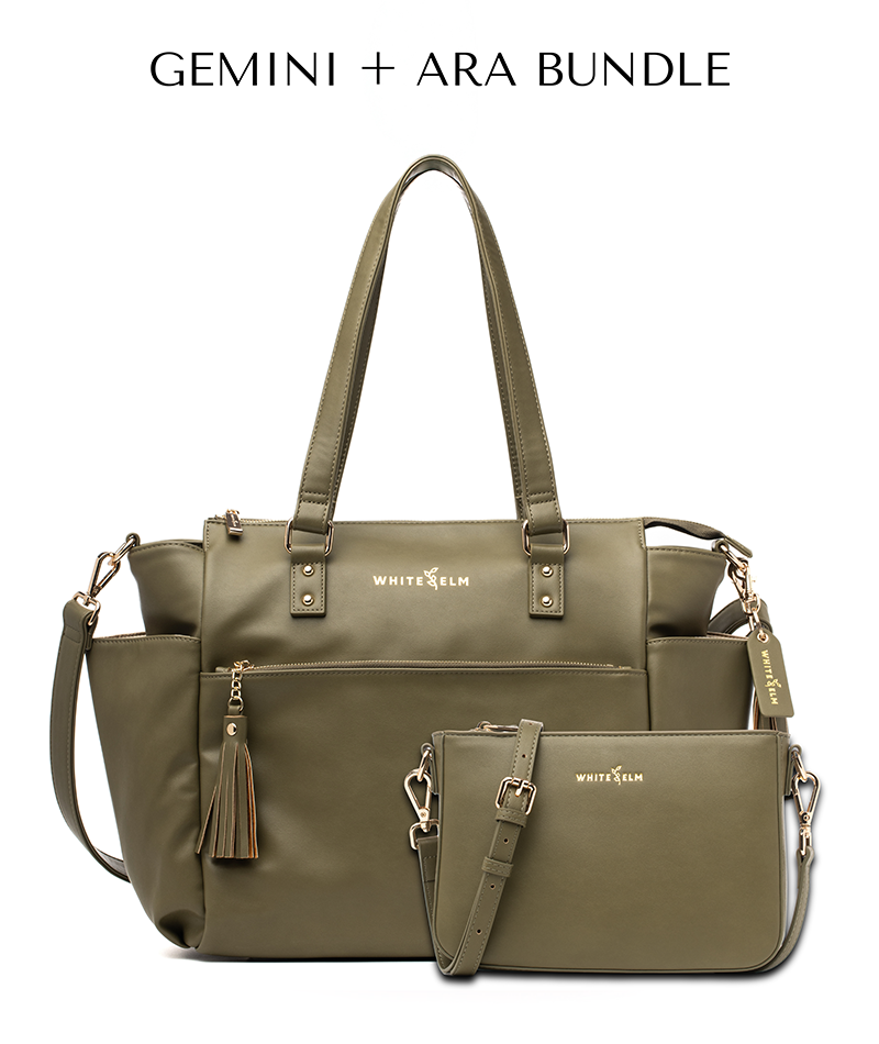 Gemini Convertible Backpack - Olive